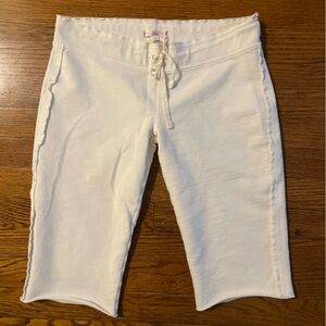 Joie White Low-rise Y2K City Shorts
